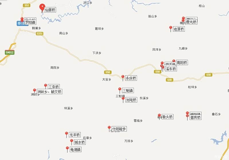 走进泰顺 从景宁的东坑镇8点左右到马路上等车去泰顺,县城所在地叫