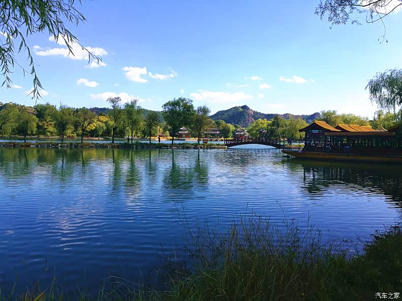 这风景真美.