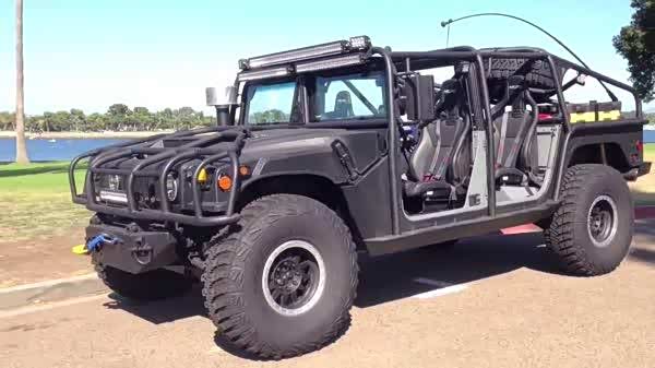 最帅改装敞篷版硬汉 悍马 hummer h1