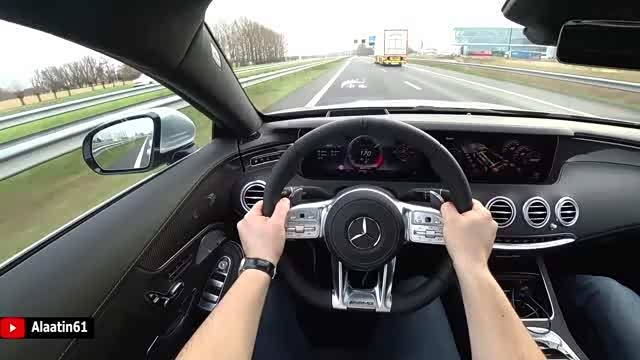 高速上体验奔驰amg s 63