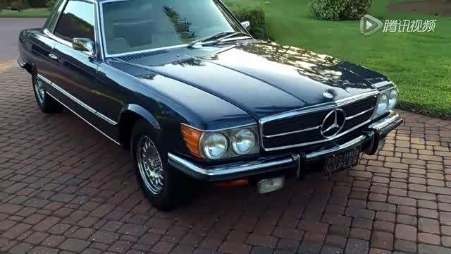 经典收藏!实拍1973款奔驰450 sl c