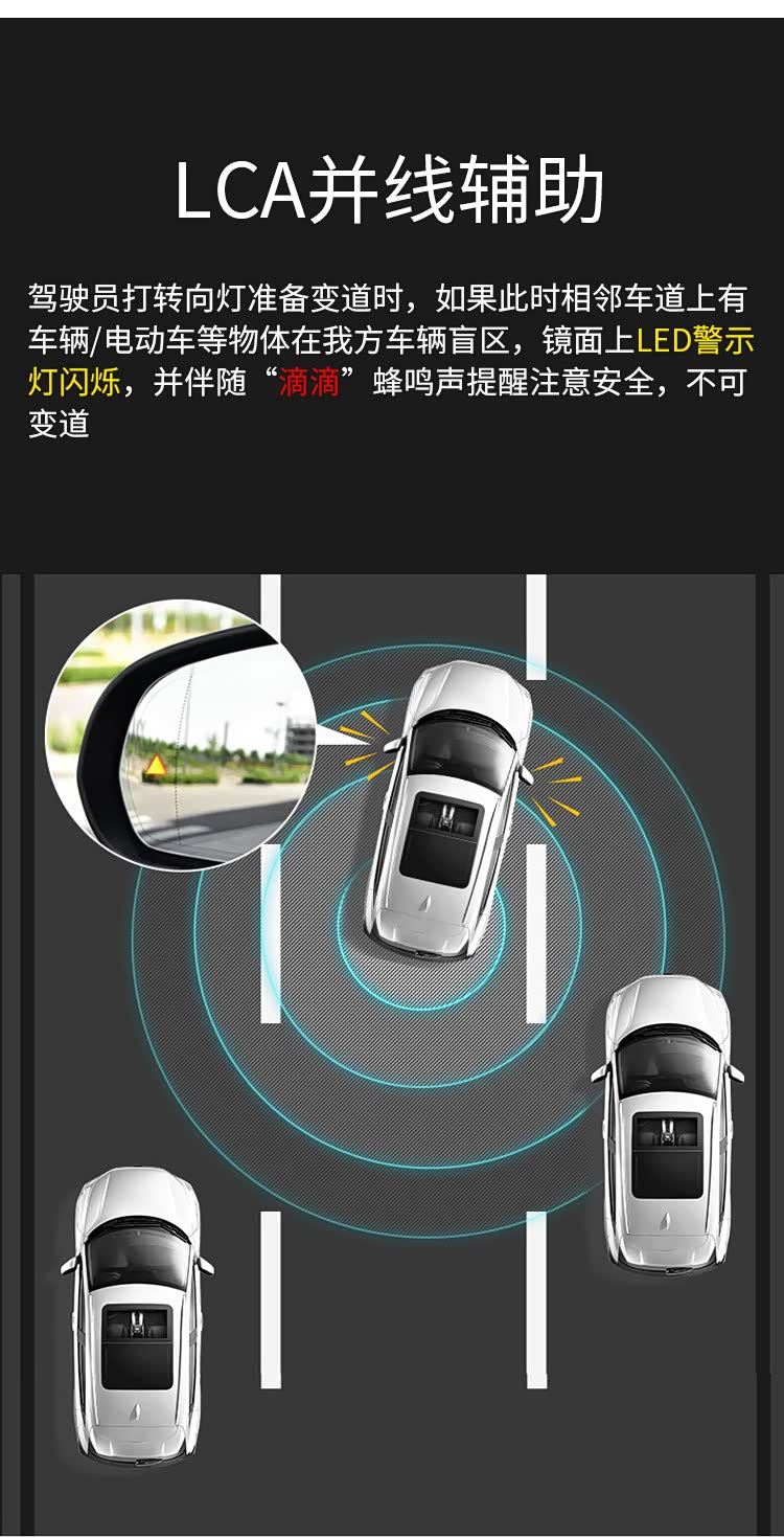 盲点辅助超车变道并线辅助系统_家家商城_汽车之家