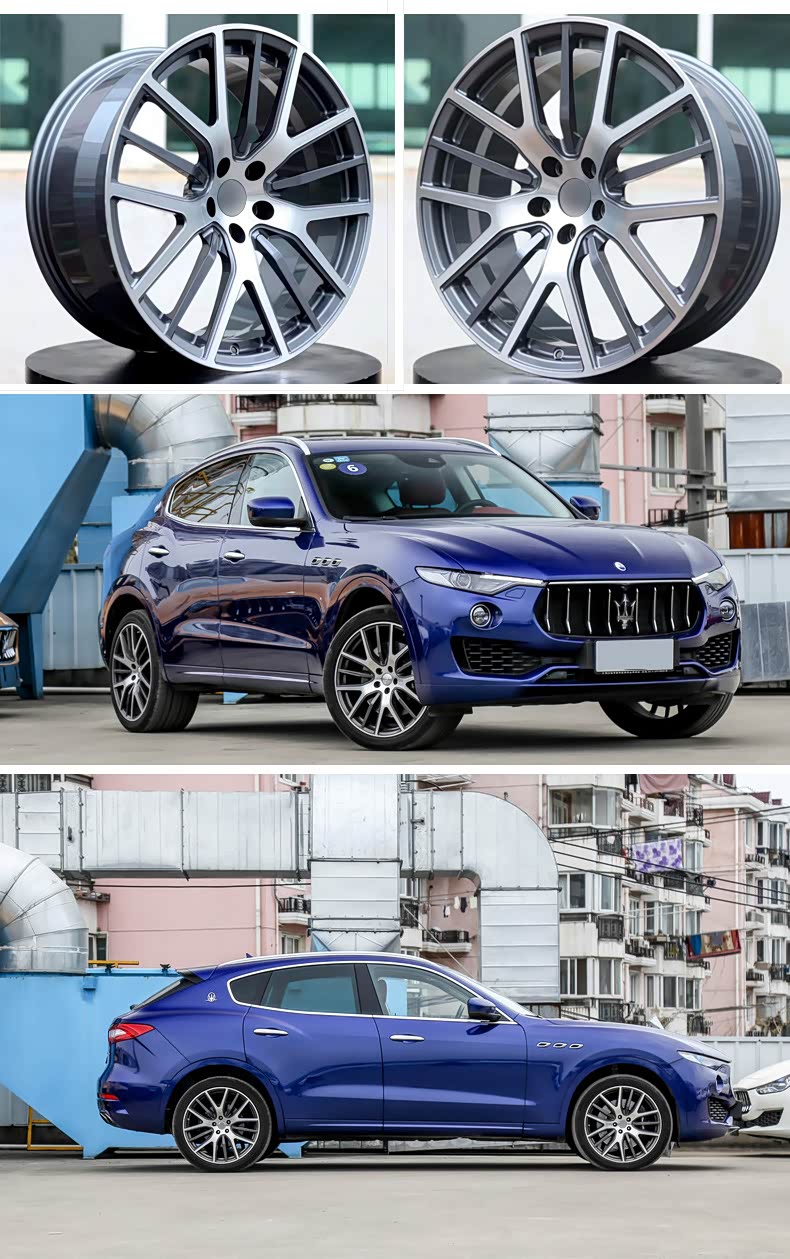 tmw玛莎拉蒂锻造轮毂 18/19/20/21寸适用玛莎拉蒂系列 18寸锻造每天10