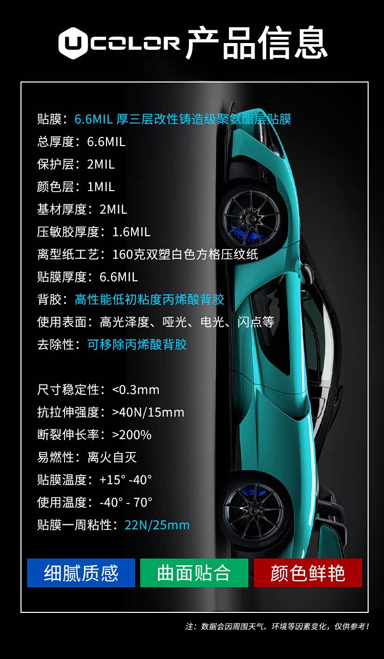ucolor汽车改色膜电光碳灰_家家商城_汽车之家