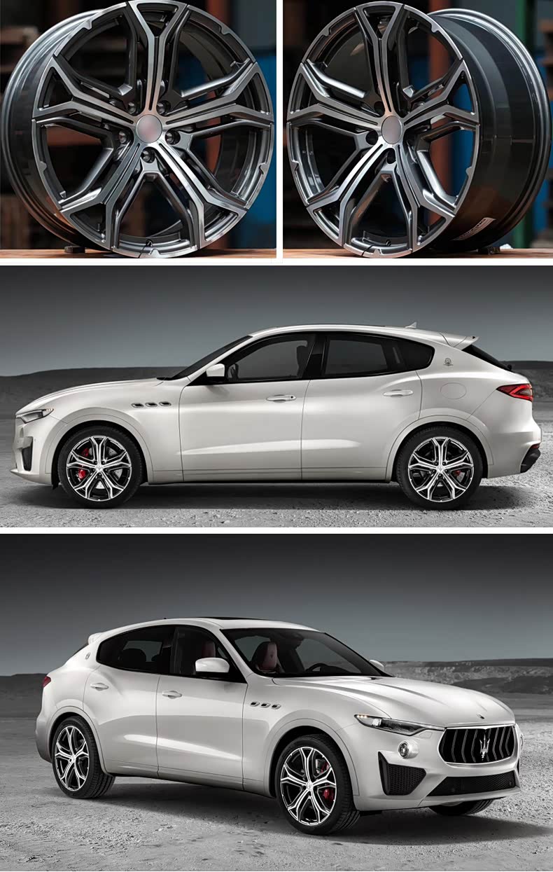 tmw玛莎拉蒂锻造轮毂 18/19/20/21寸适用玛莎拉蒂系列 18寸锻造每天10