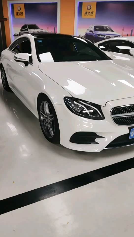 17年进口奔驰e200双门轿跑