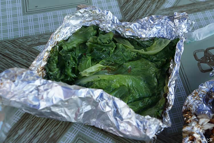 锡纸生菜:推荐指数3颗星.