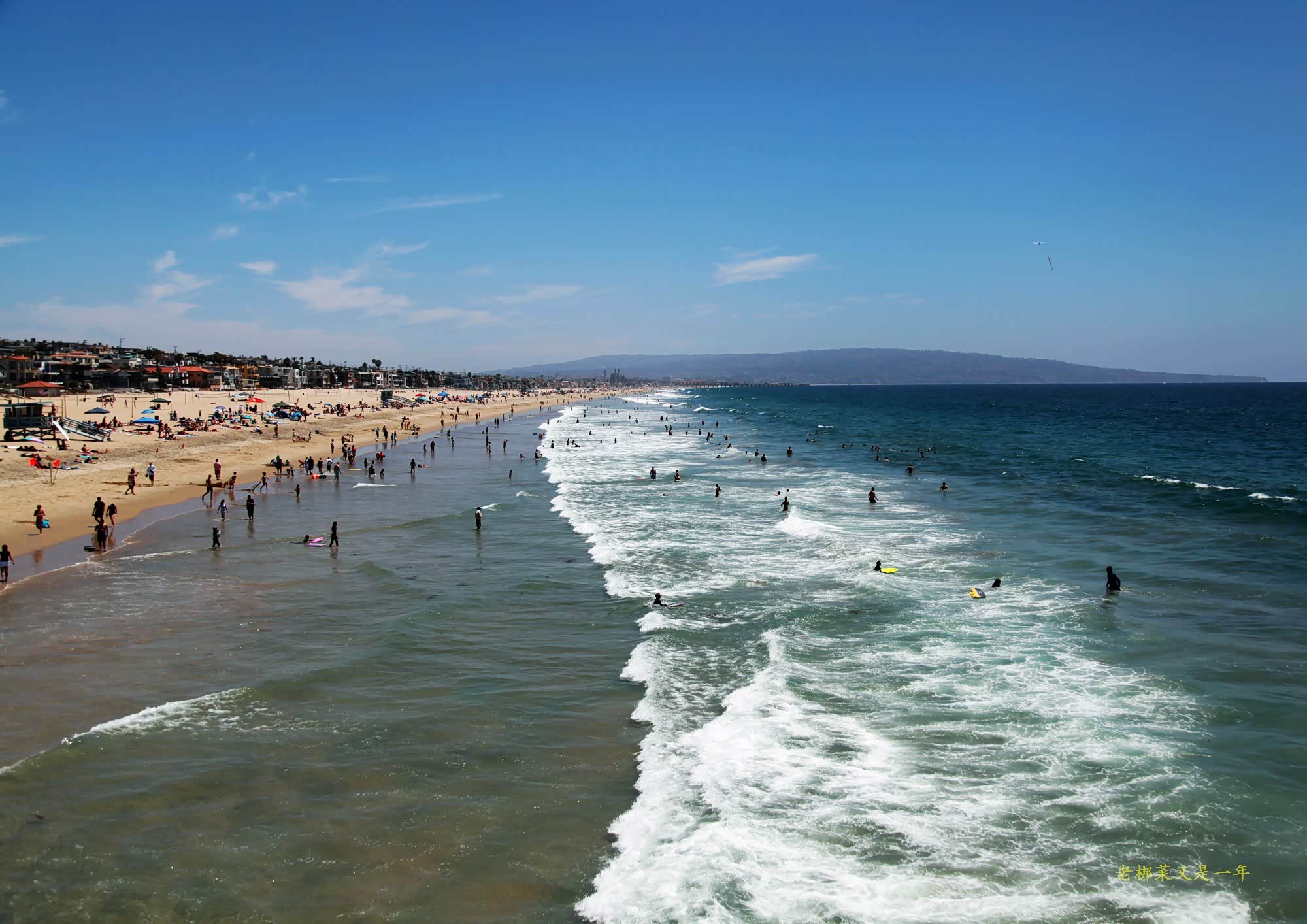 栈桥上的风景 洛杉矶曼哈顿海滩
