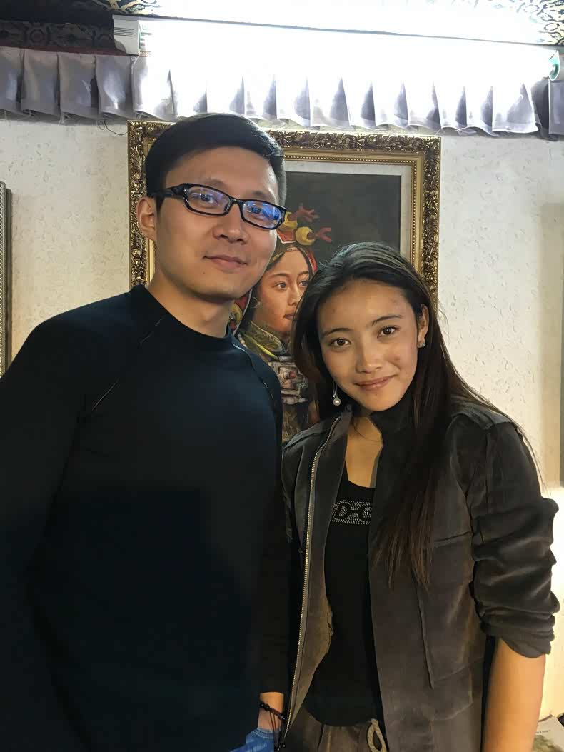 此行邂逅最美的藏族少女拉姆