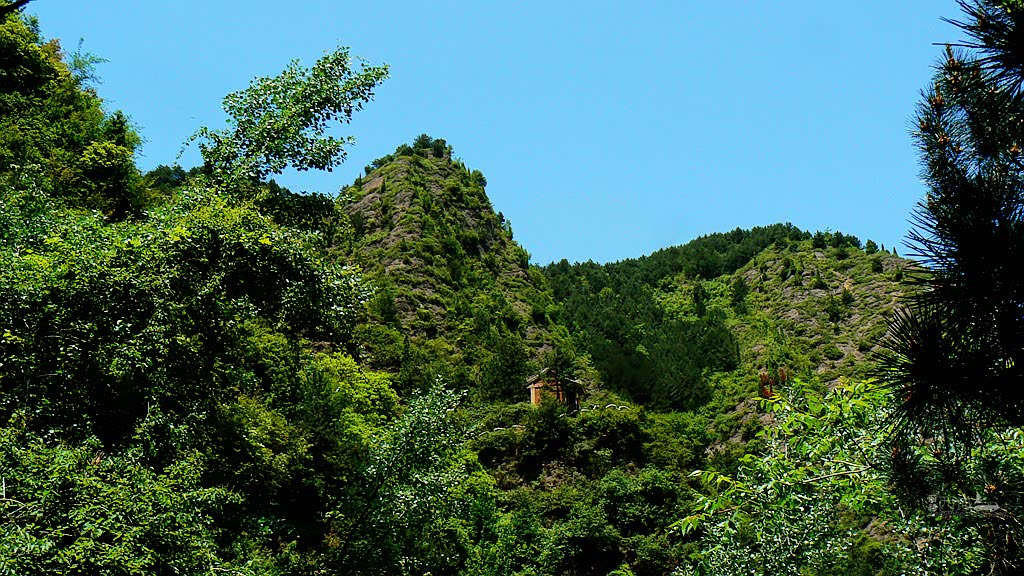 山色青翠 陇南礼县萃峰观