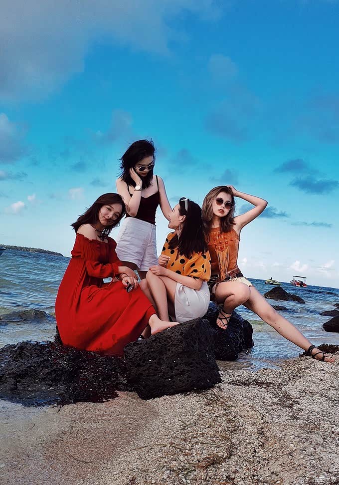 美丽小姐姐四闺蜜毛里求斯之旅