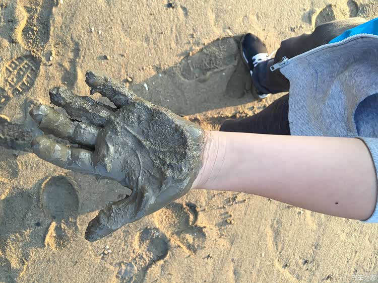 哪怕手上沾满泥巴,还是挺开心
