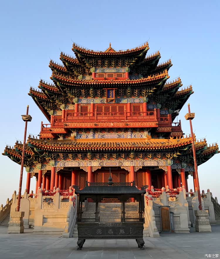 巍然壮观的玉皇阁