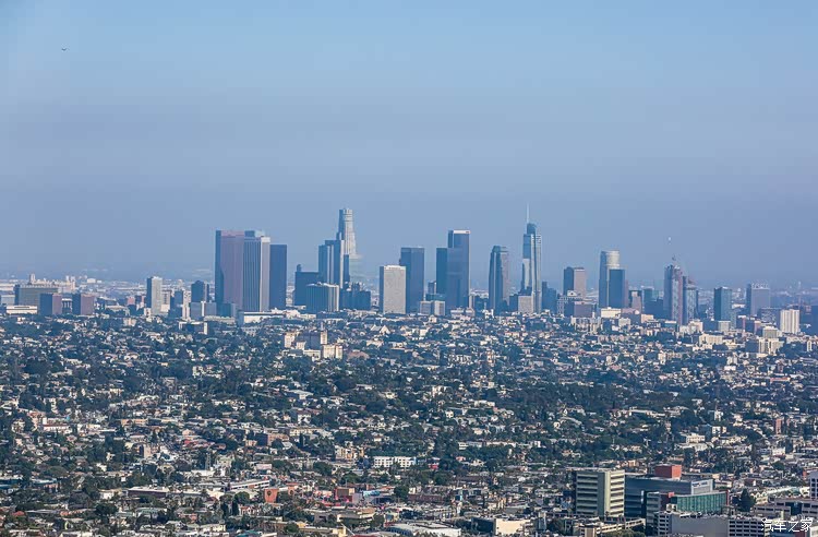 洛杉矶市区不多的高楼
