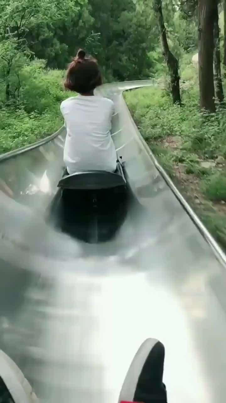 千佛山滑道!