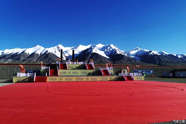 玉珠峰与观景台.