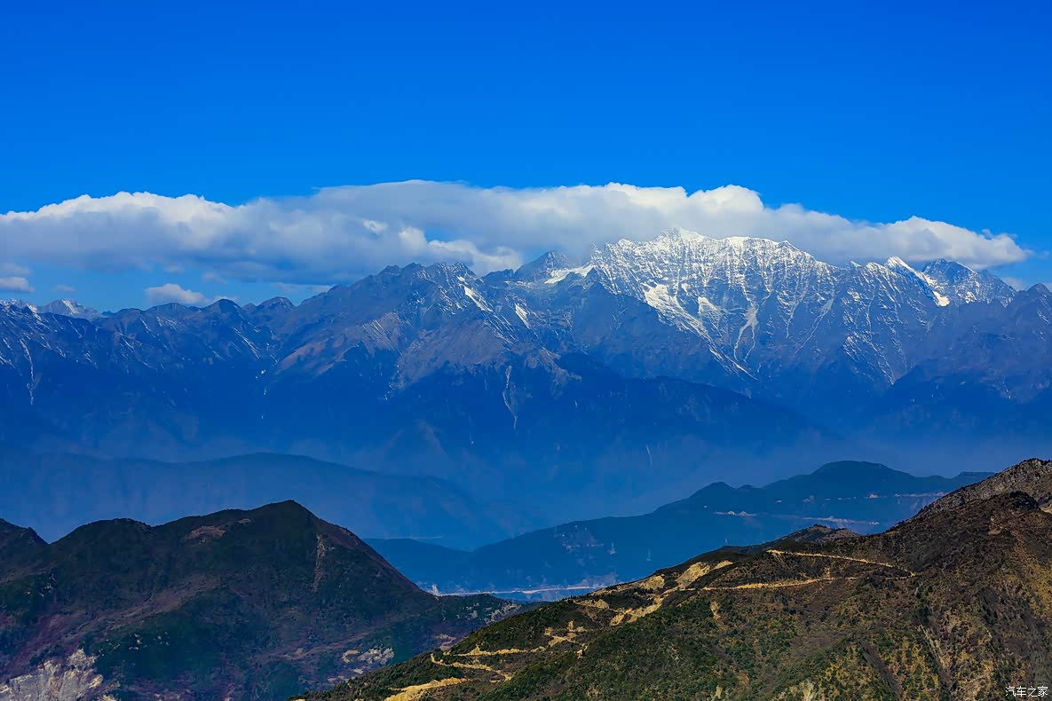 荐扎西游记自驾甘孜泸定县冷碛镇勇攀高峰牛背山