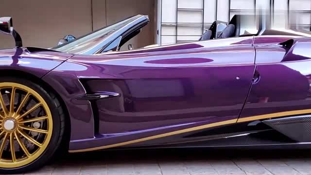 超跑鉴赏帕加尼huayraroadster