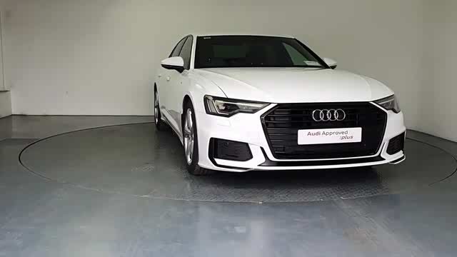 气派稳重不失帅气运动白色奥迪a6展示欣赏