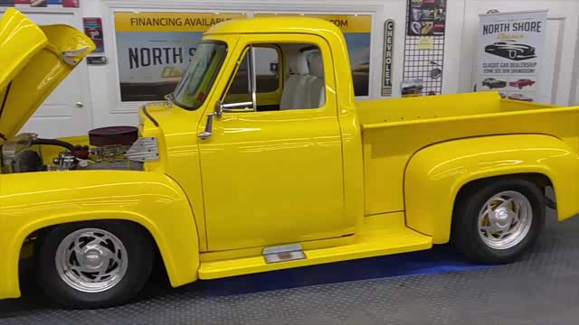 经典福特皮卡实拍,f100绝对是老古董!