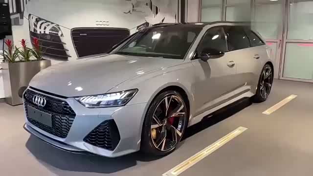 2020款奥迪rs6高清实拍, 近距离体验下