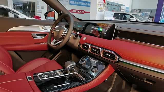 奇瑞捷途x70plus诸葛版简单欣赏内饰豪华感十足