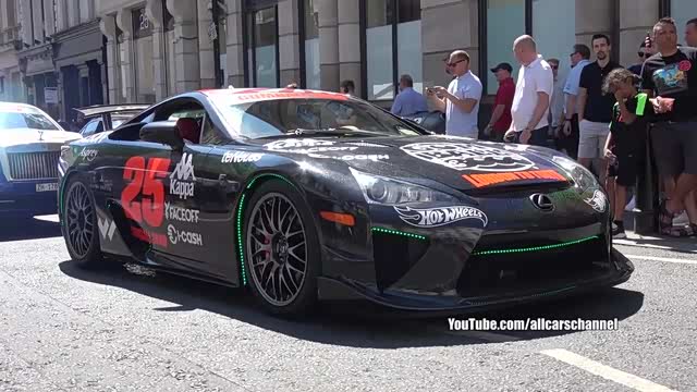 个性涂装很出彩雷克萨斯lfanurburgringedition