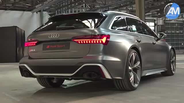 全新一代2020款奥迪rs6600hp发布真实声浪