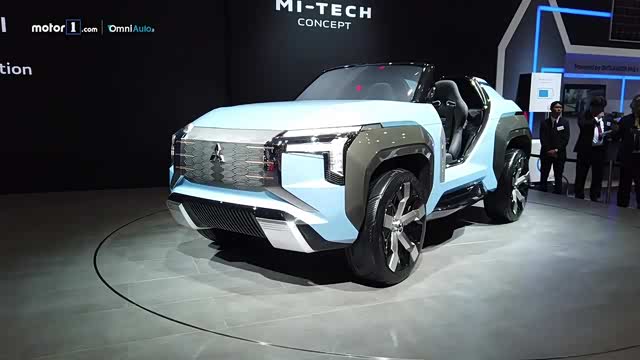 硬派敞篷车 近距离欣赏三菱mi-tech