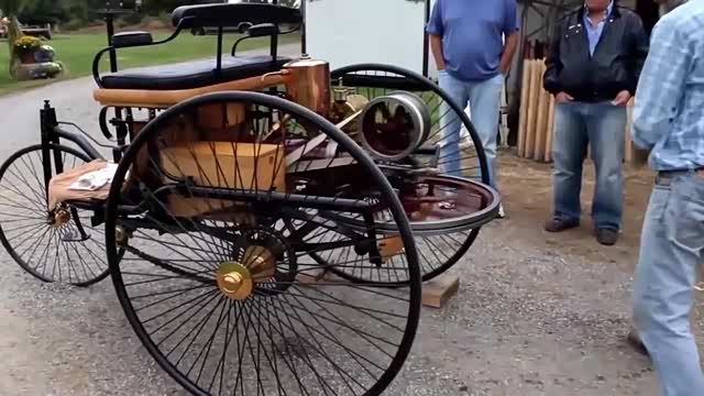 启动一辆1886年奔驰车,一起来见识下那个年代的科技颠覆之作