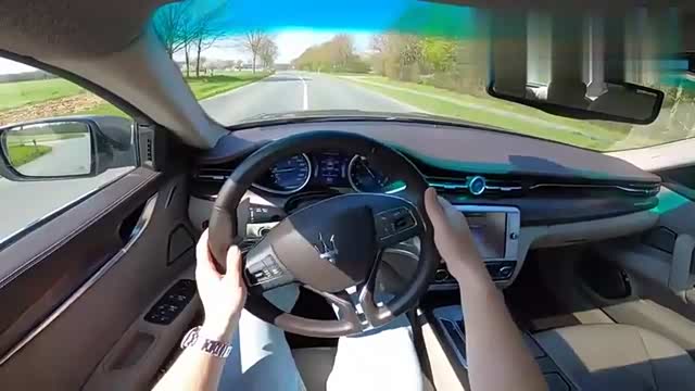 最新款玛莎拉蒂总裁gts按下钥匙坐进驾驶室那刻我立刻心动了