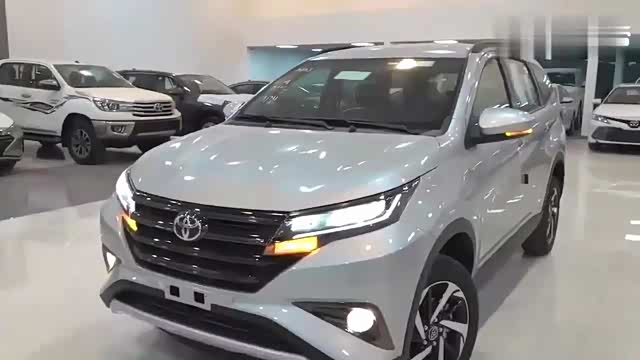 全新家用mpv2020款丰田rush到店展示