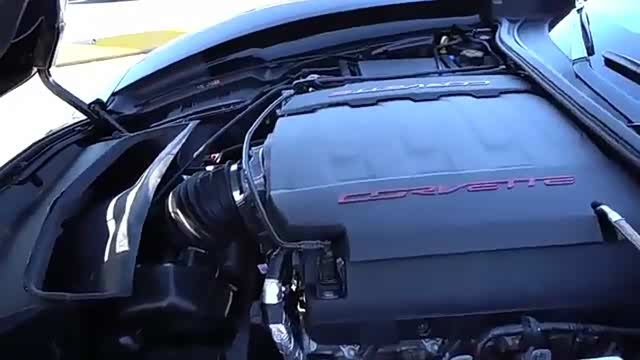 2019款科尔维特c7发动机展示