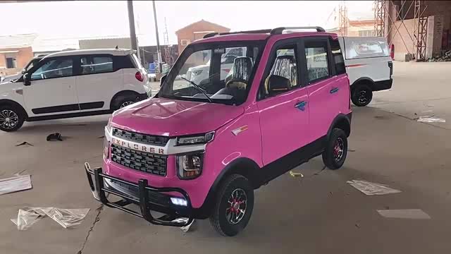 猛禽2号新能源电动汽车.油电两用老年代步车.