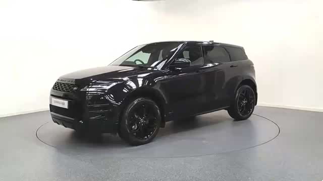 黑色真够酷2020款路虎揽胜极光展示欣赏
