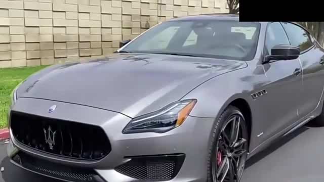 实拍2020款玛莎拉蒂总裁gts