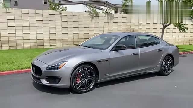 实拍欣赏2020款玛莎拉蒂总裁gts