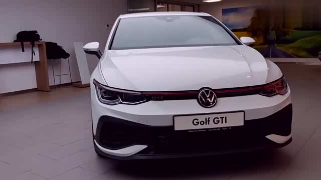 2021款大众高尔夫gti海外实拍这颜值真不赖